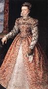 SANCHEZ COELLO, Alonso Isabella of Valois,Queen of Span Spain oil painting artist